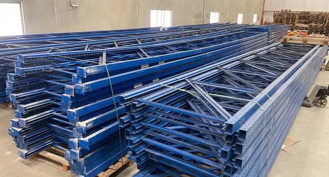 Estante porta pallet usado E-commerce Transportadora Embu - Foto 4