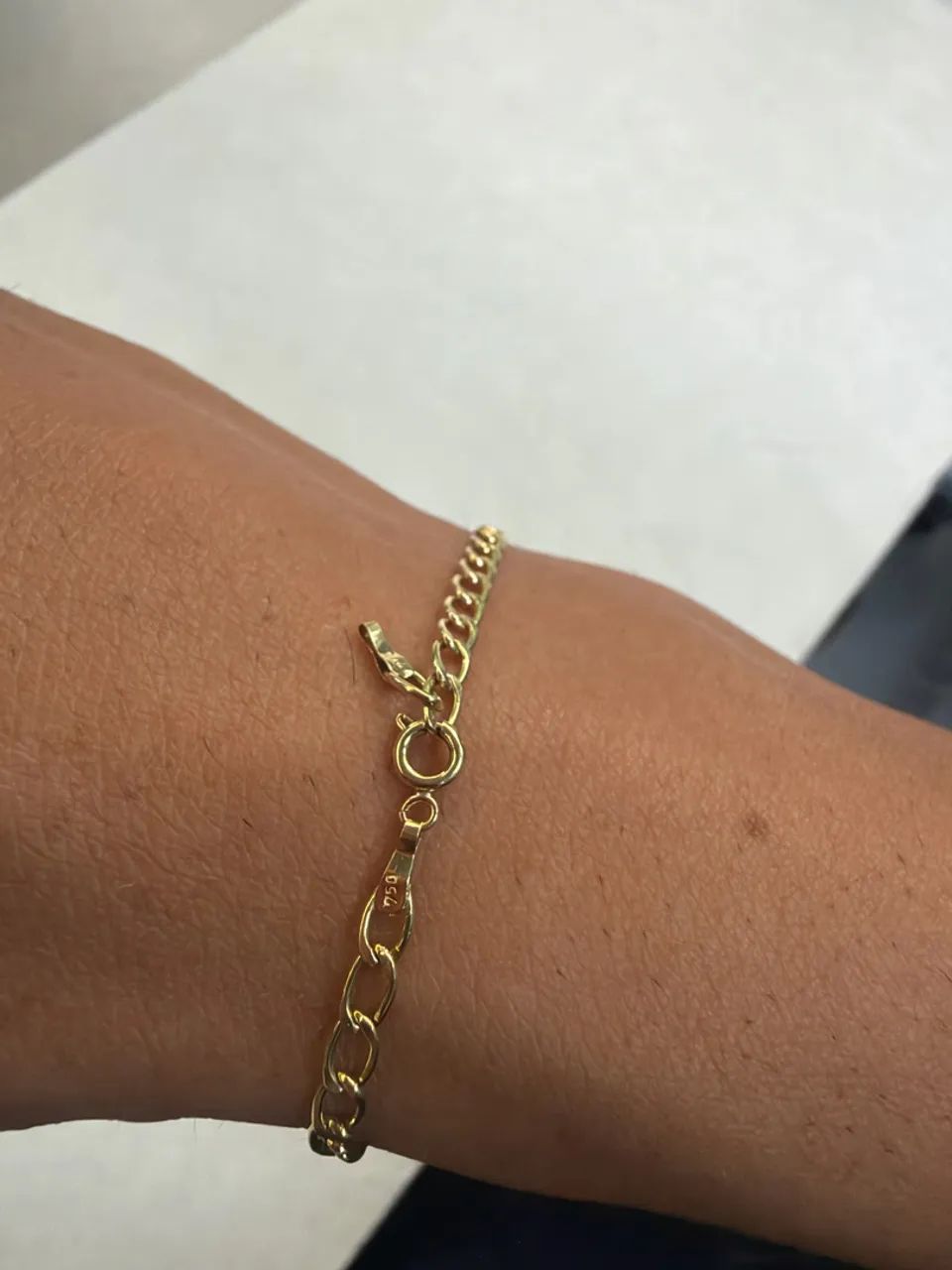 Pulseira ouro 18k 2.6g 20cm - Foto 2