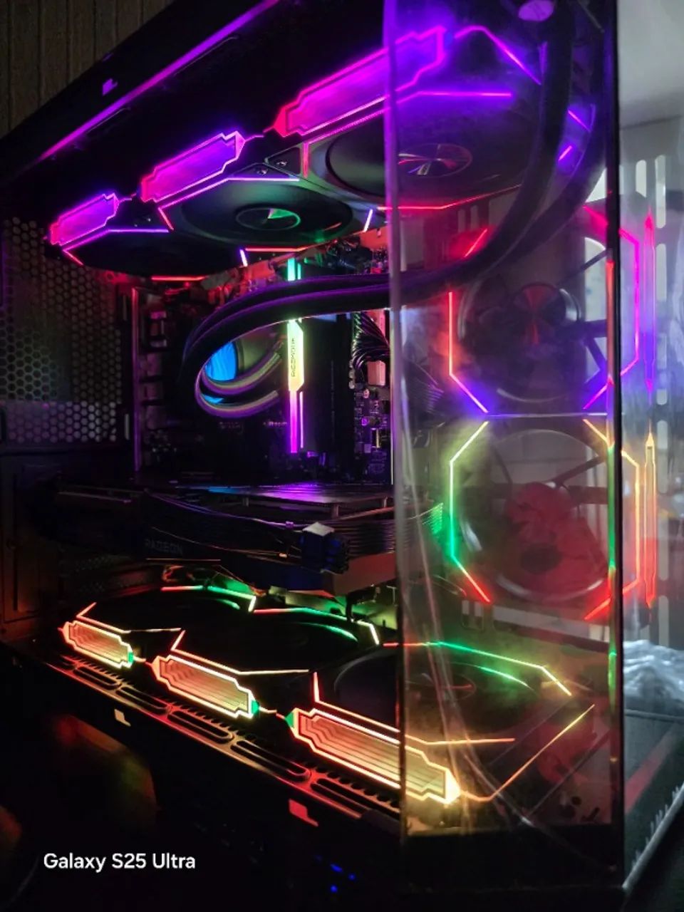 PC Gamer Ryzen7 Placa de vídeo fenomenal