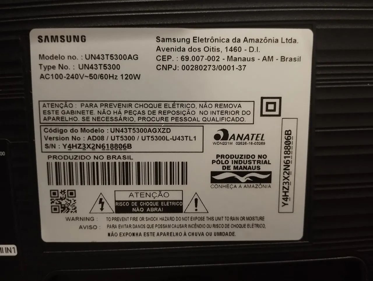 TV Samsung 43" - Foto 2