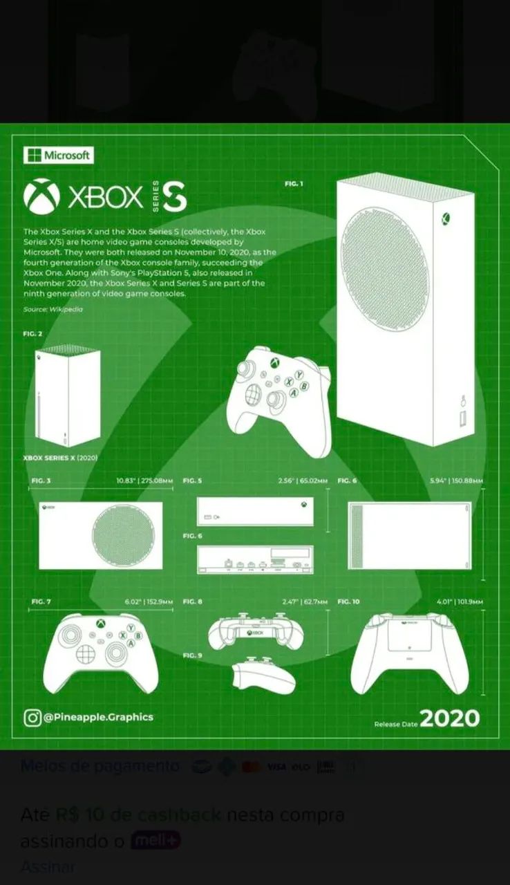 Microsoft Xbox Series S 512gb Standard Cor Branco - Foto 3