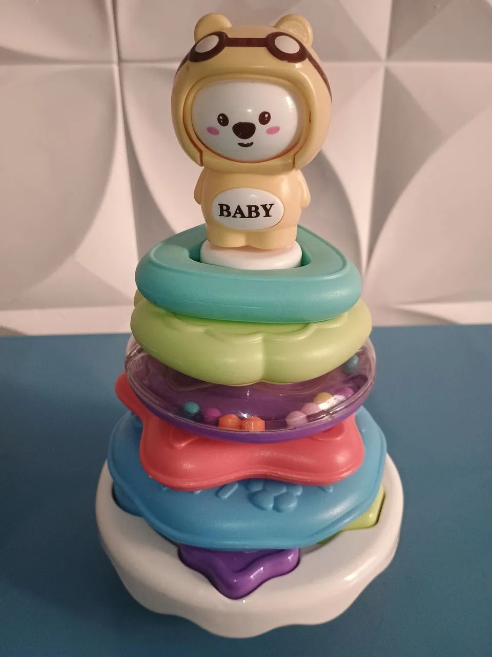 Kit com carrinho e brinquedos para bebês  - Foto 3