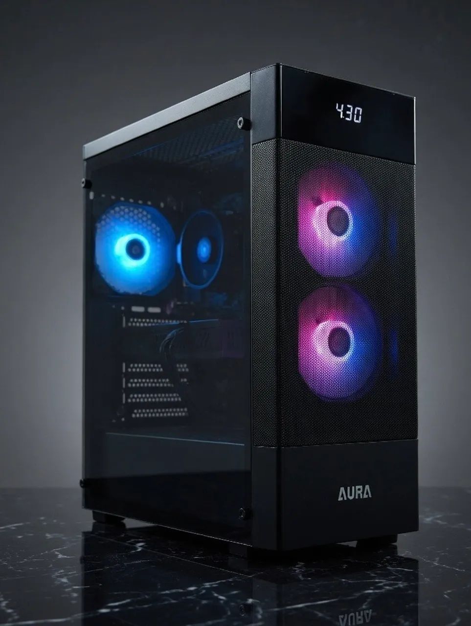 PC RYZEN 5 5500, MB A520M, 16GB DDR4 3200MHz, SSD 480GB, RX 580 8GB