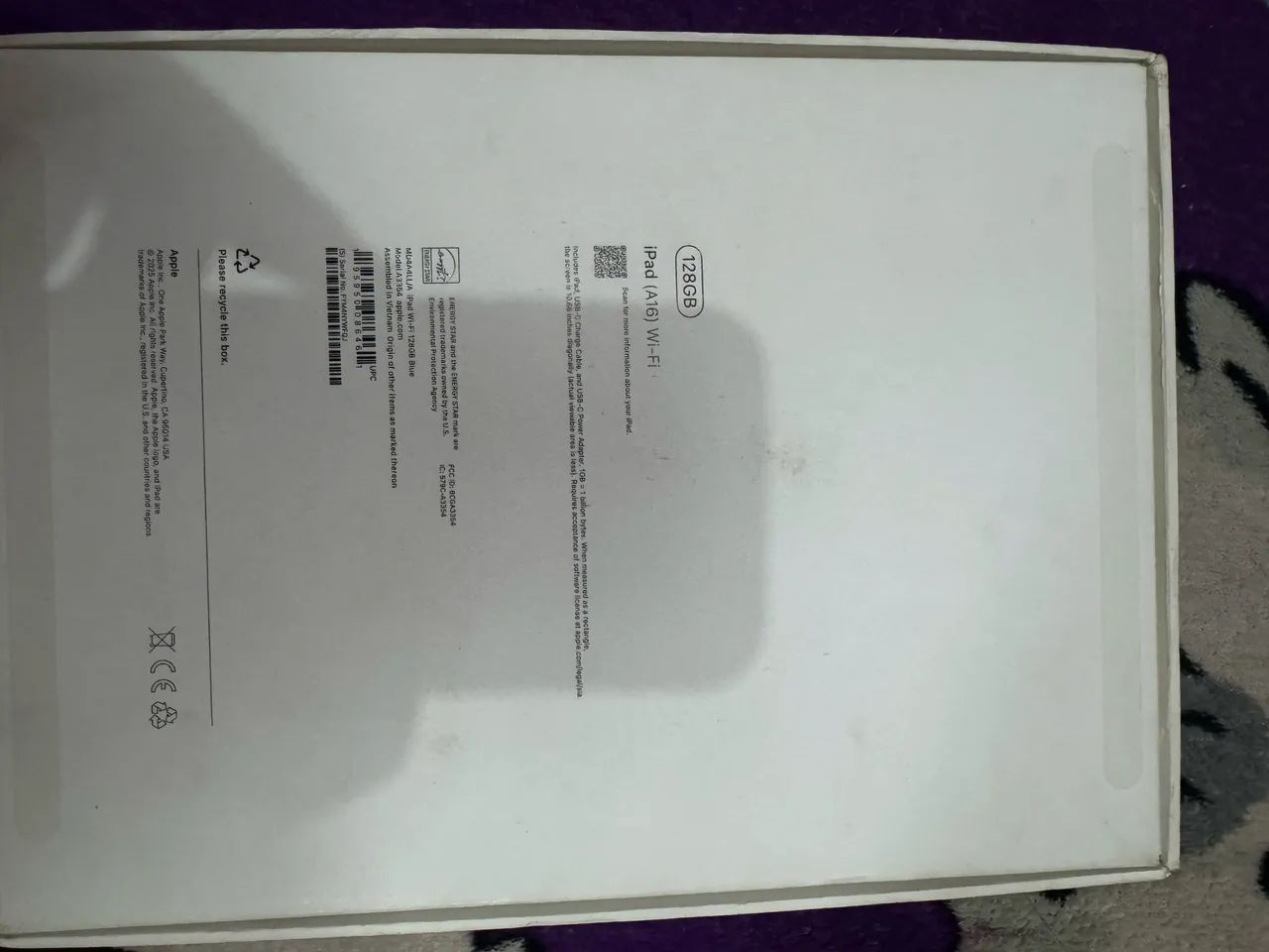 ? iPad A16 - 128GB - Wi-Fi - Azul - Foto 2