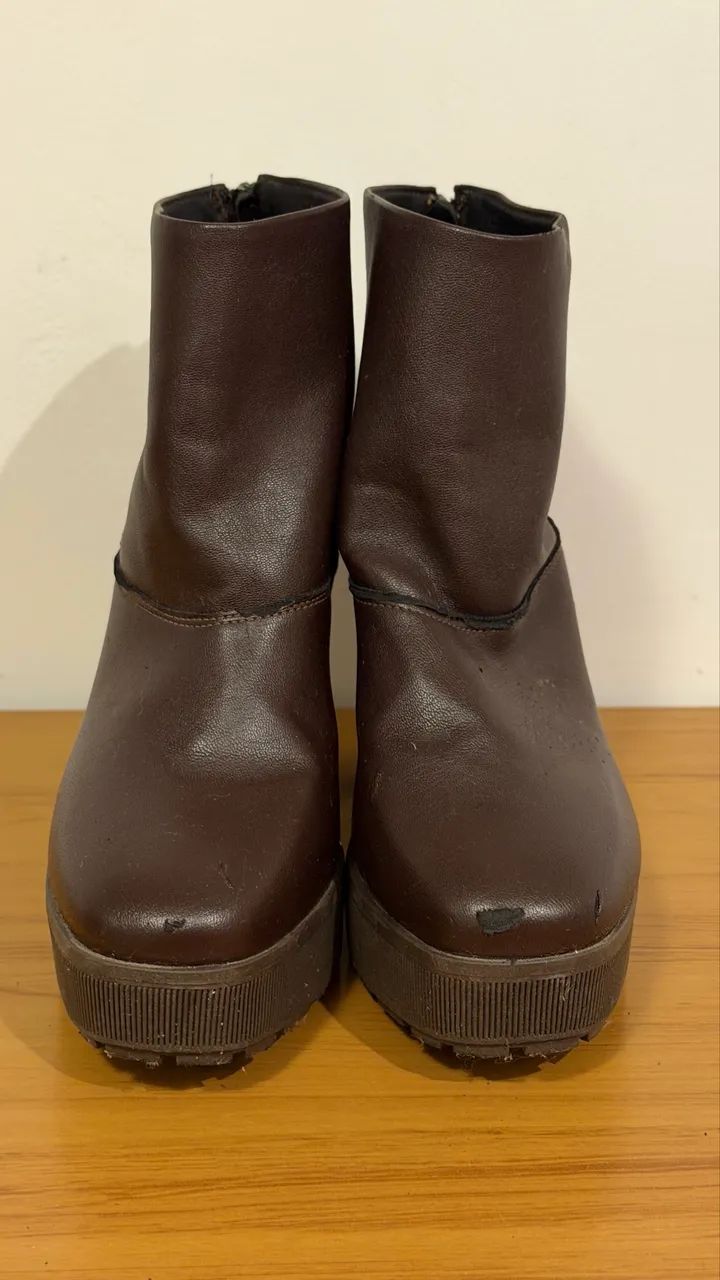 Bota vizzano marrom - Foto 4