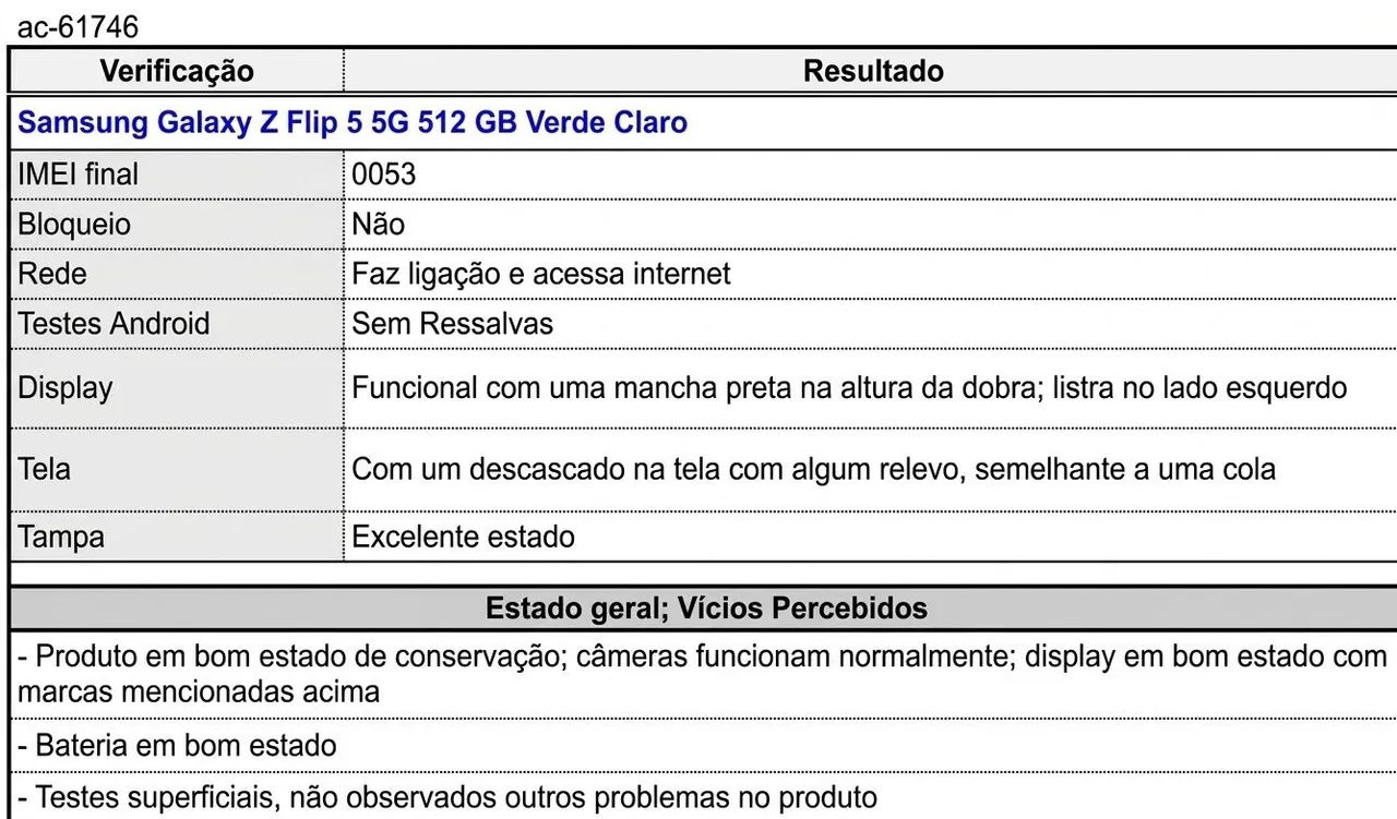 Samsung galaxy Z- FLIP 5 / 5G / 512GB - Foto 5