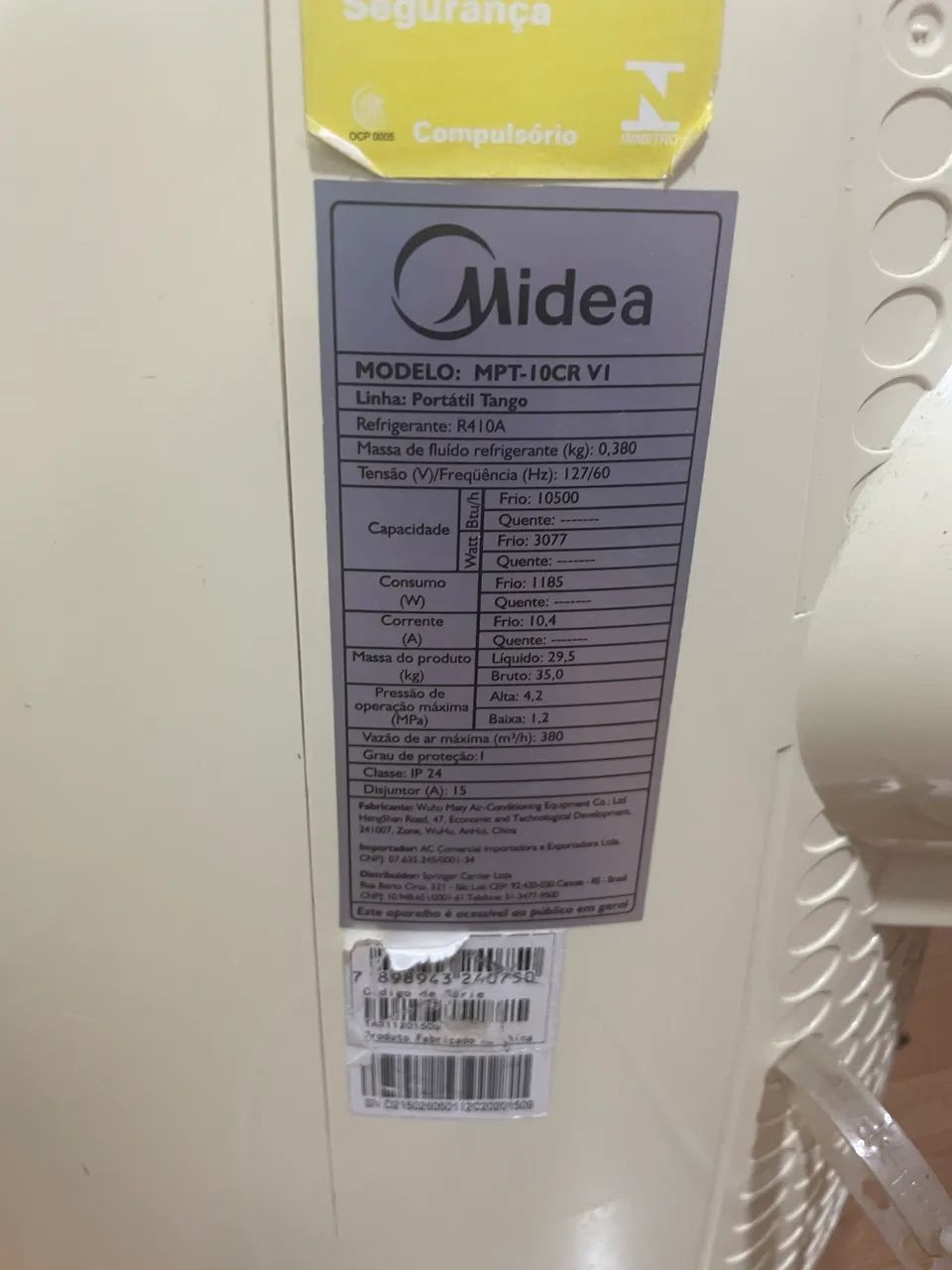Ar condicionado portátil 