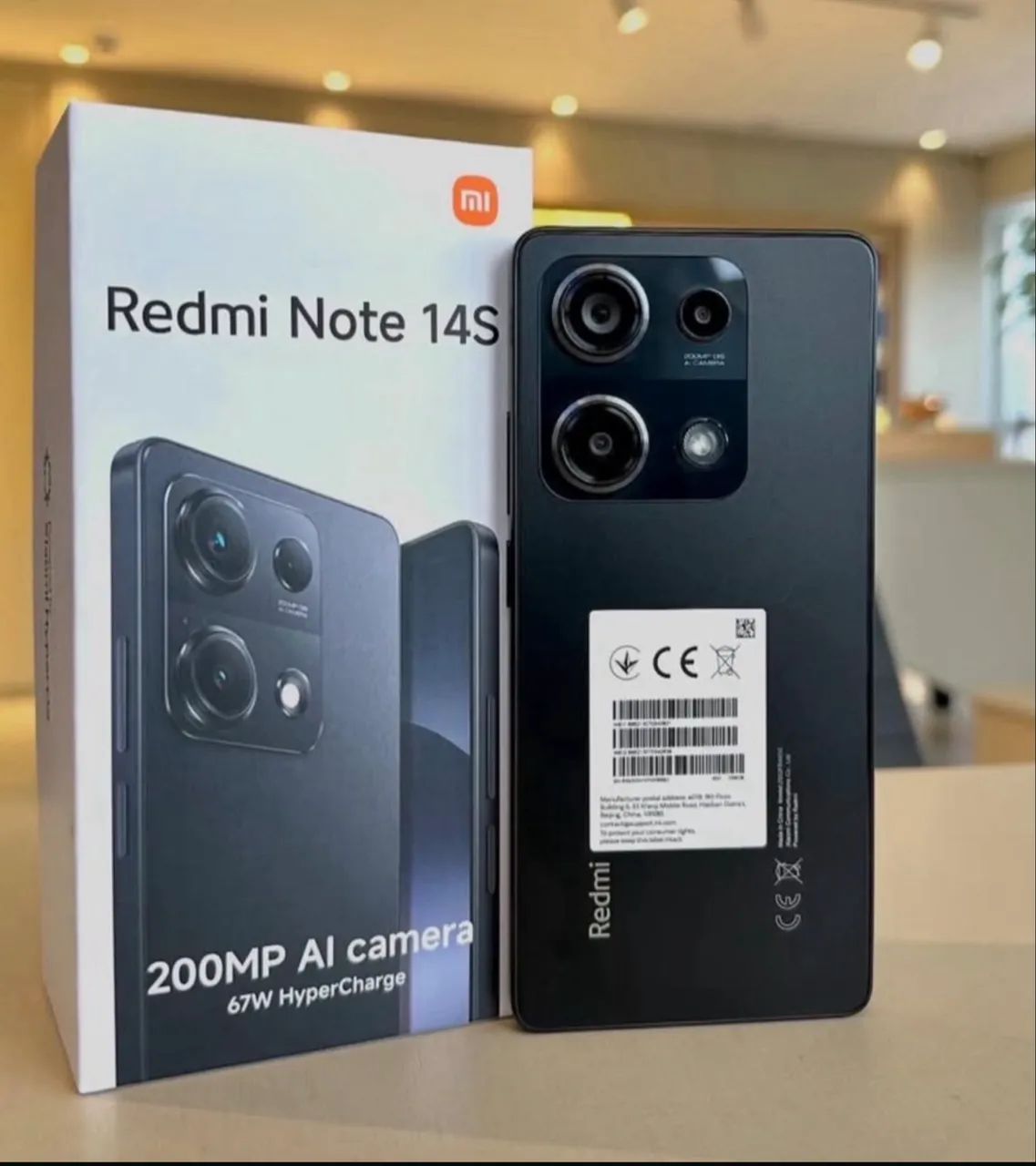 Redmi Note 14S 8/256gb NFC novo e lacrado