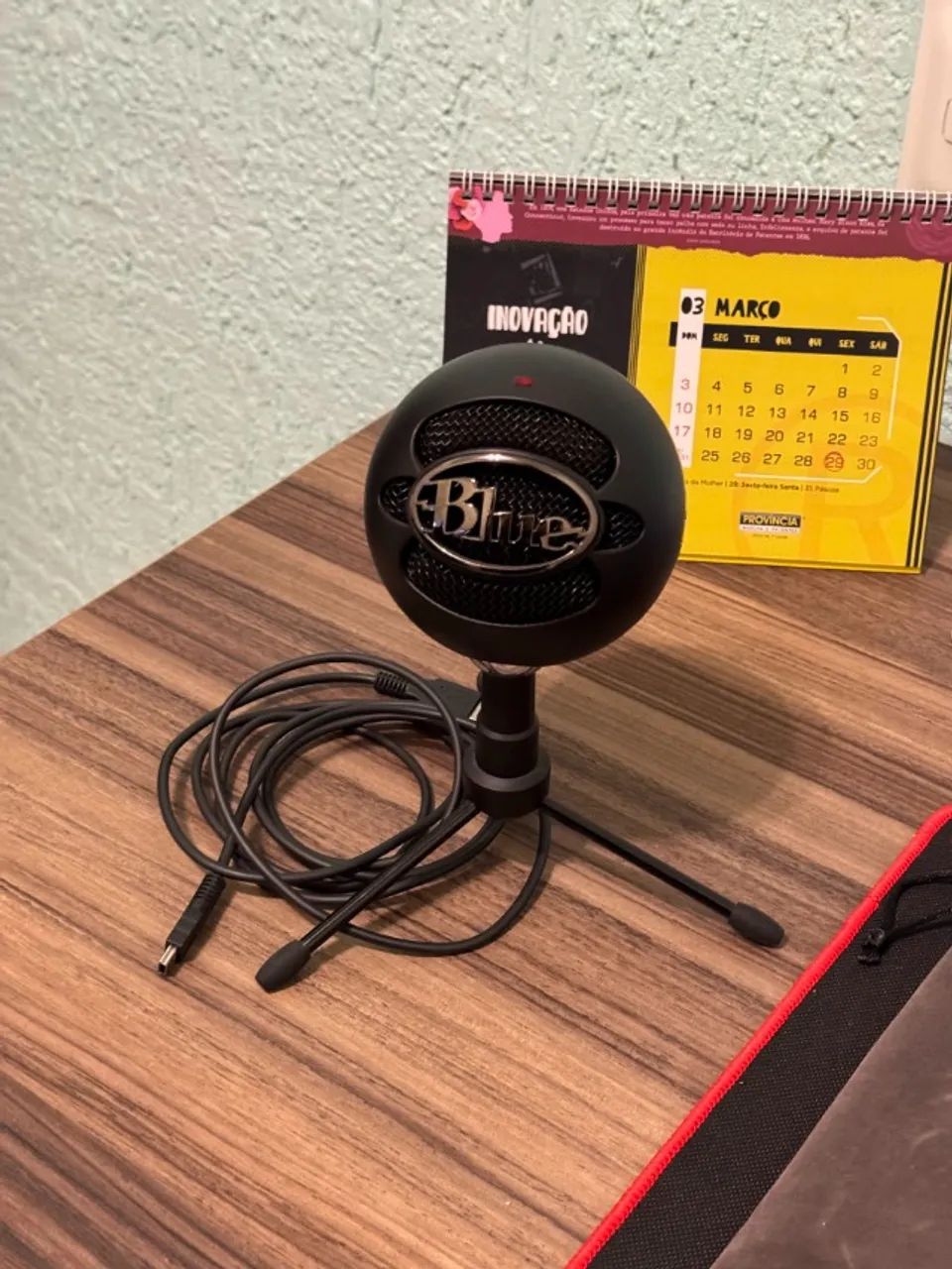 Microfone Condensador USB Blue Snowball iCE - Preto - Foto 2