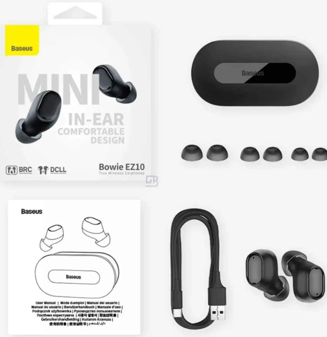 Fone bluetooth Baseus Bowie Z10  - Foto 3