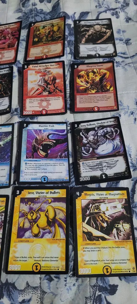 Deck 35 cartas duel Masters jogo cards set  - Foto 4