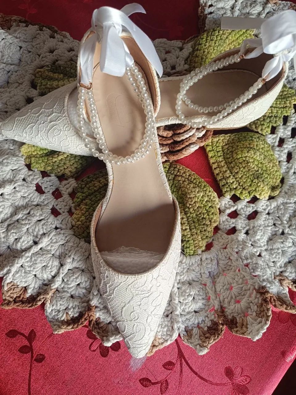 Scarpin branco - Foto 4
