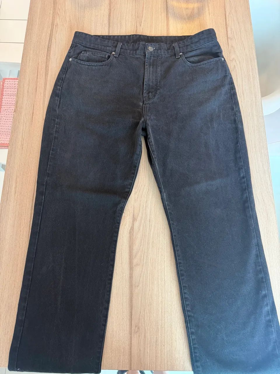 Calça Jeans Lacoste Preta Original