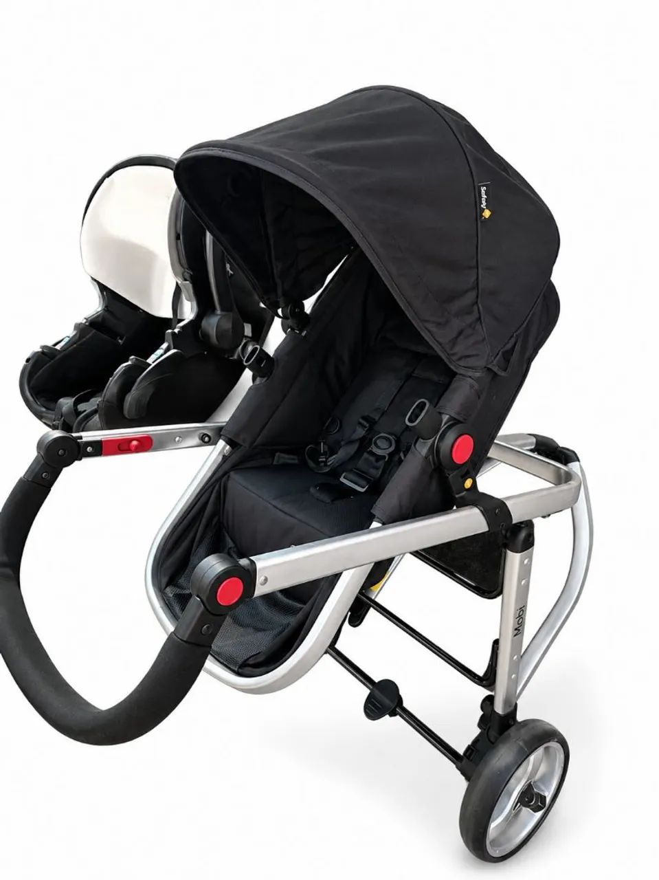 Carrinho de Bebê com Base e Bebê Conforto Safety 1st - Travel System Mobi - Foto 2