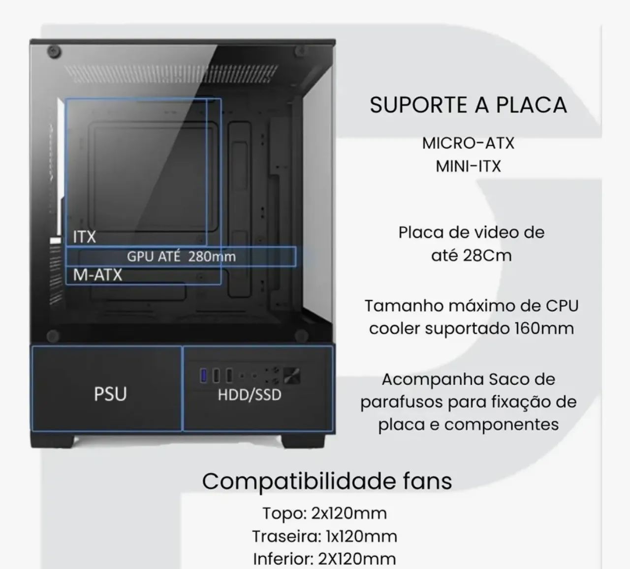 Gabinete Aquário mini - Foto 5