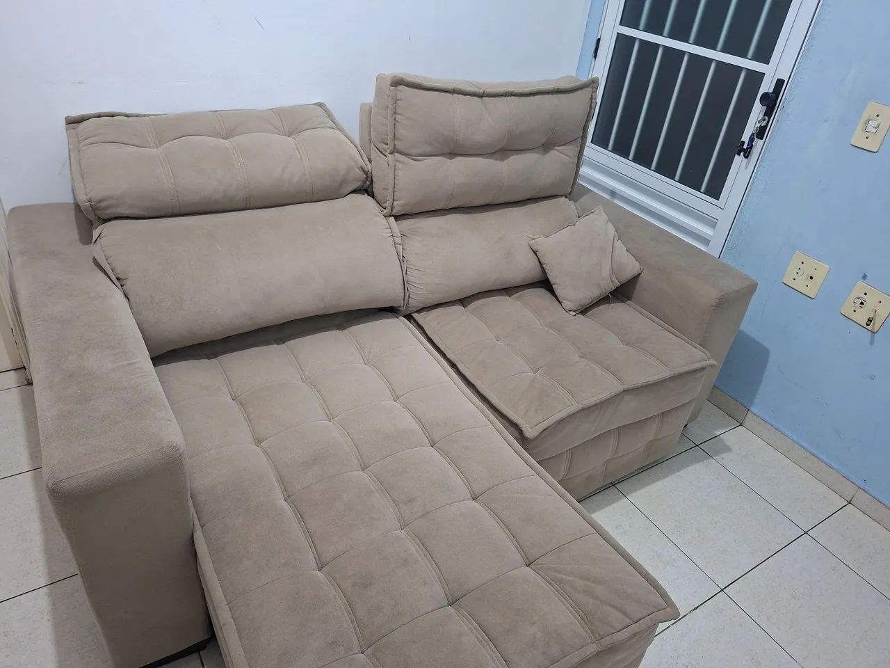 Sofa 2 lugares retratil - Foto 3