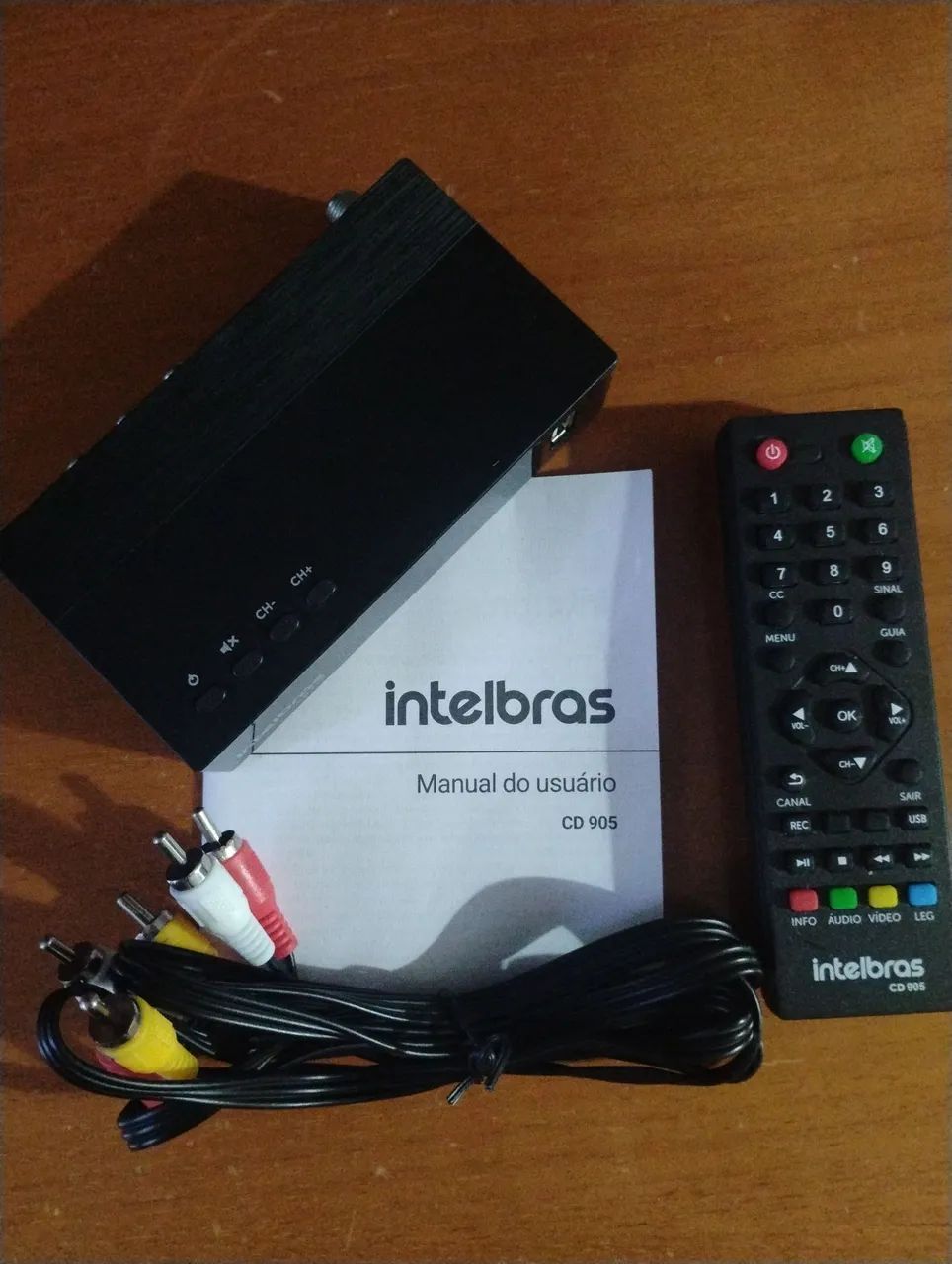 Conversor digital com gravador Intelbras
