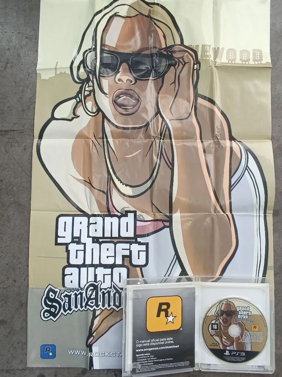 GTA San Andreas PS3 com mapa - Foto 5