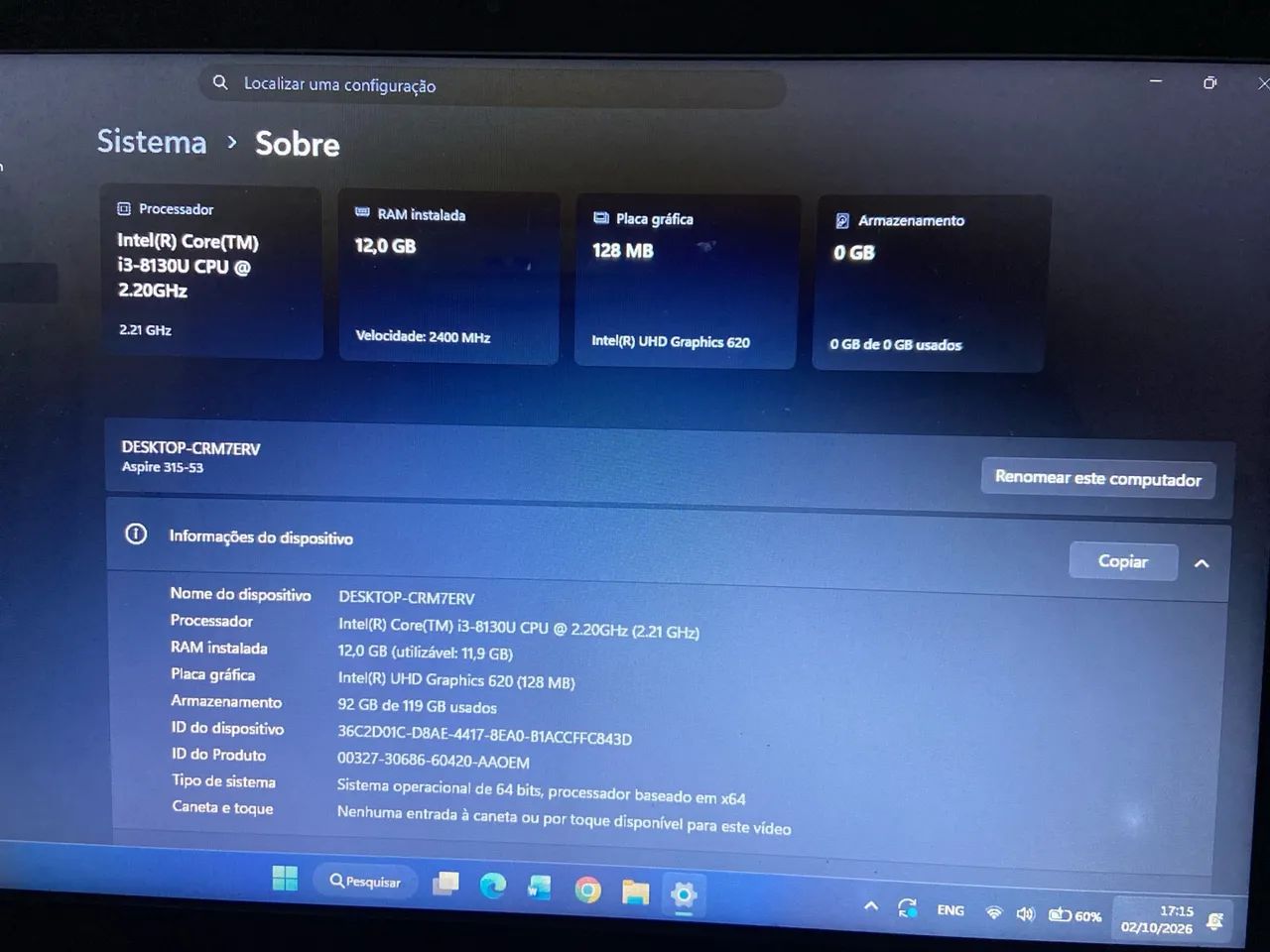 Notebook i3 - Foto 2