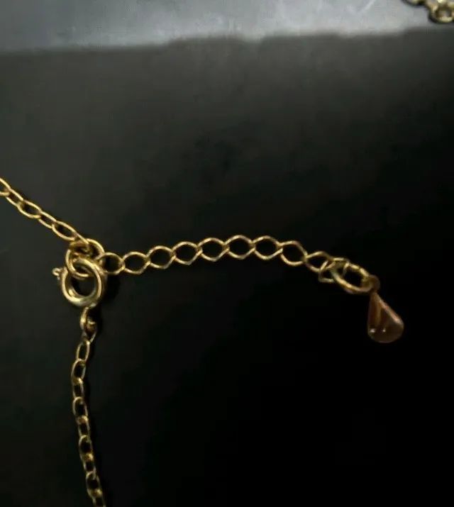 colar morana dourado com pingente - Foto 3