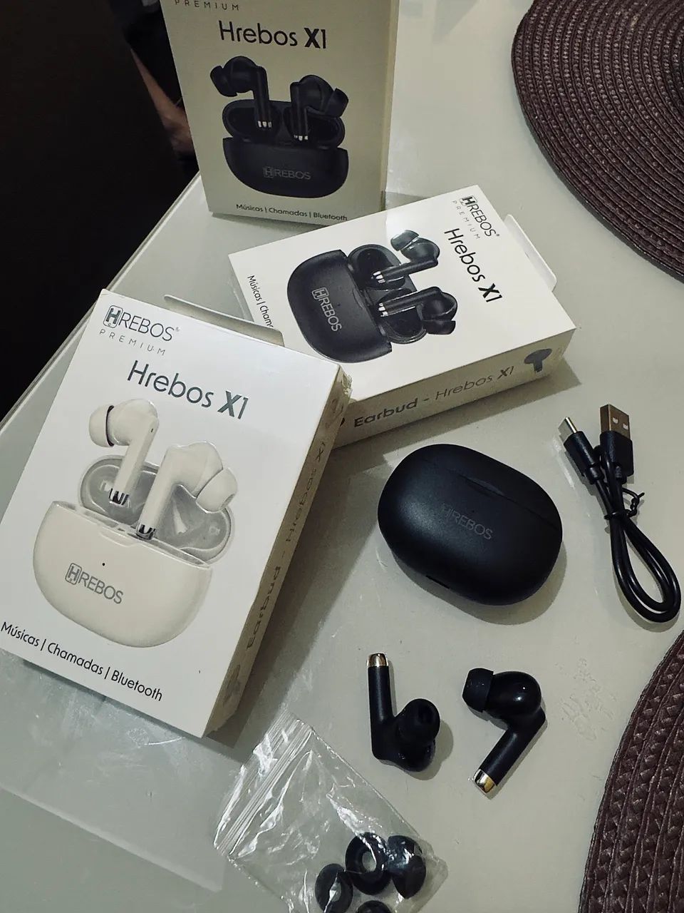 Fone Bluetooth Hrebos X1 - Foto 3