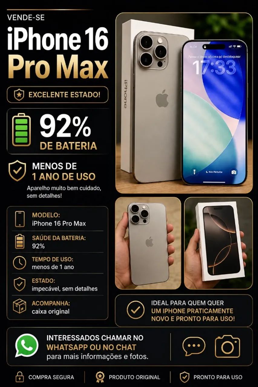 IPHONE 16 PRO MAX