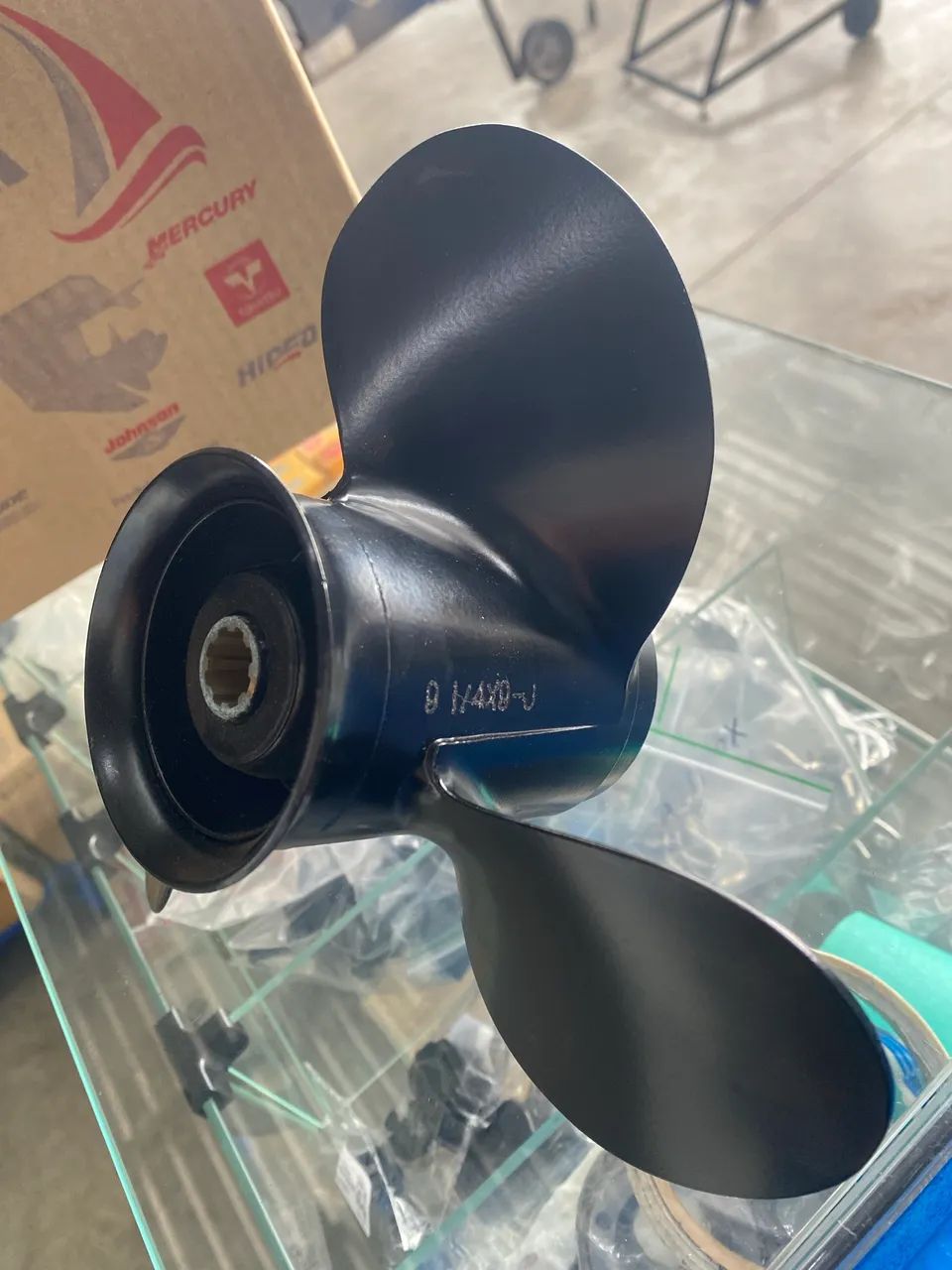 Hélice yamaha 15 hp - Foto 3
