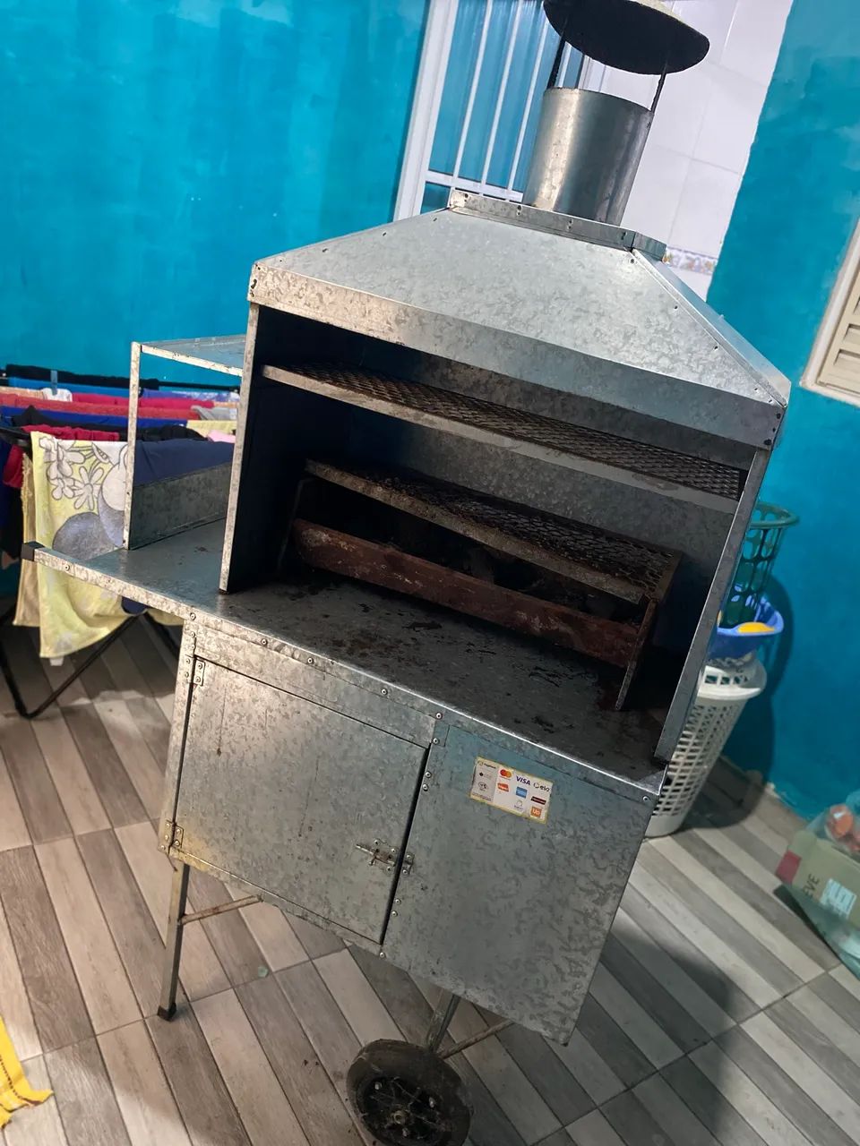 Carrinho de churrasco  em ótimo estado  - Foto 5