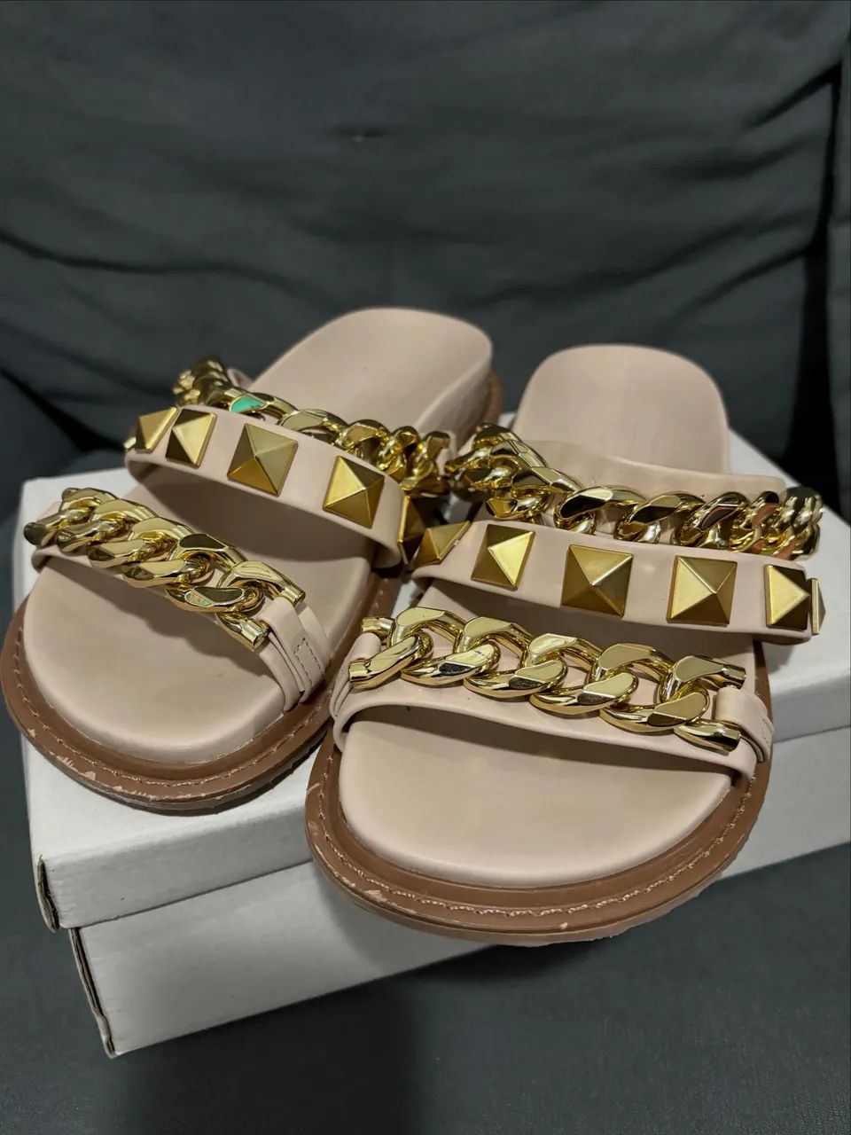 Birken com detalhes dourados