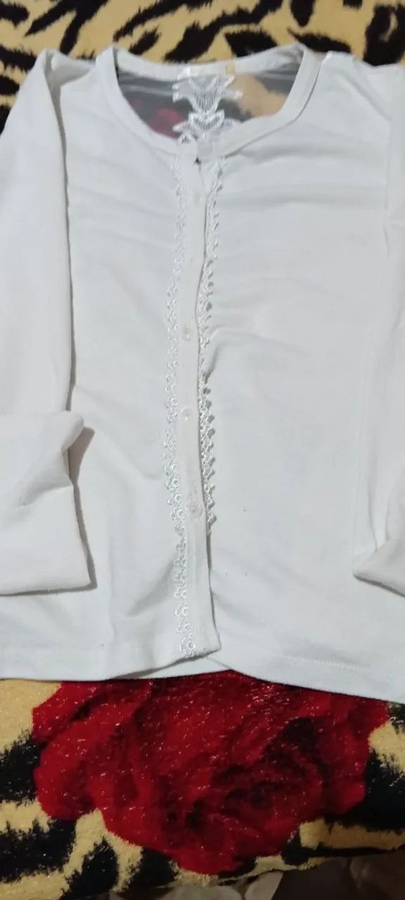 Blusa vor bege tamanho EG - Foto 4