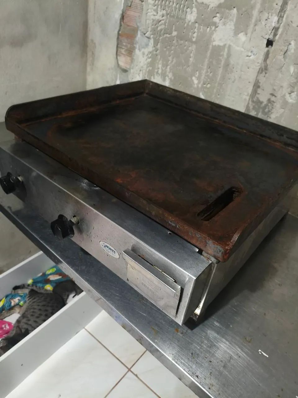 CHAPA E MESA INOX PRA VENDER LOGO - Foto 2