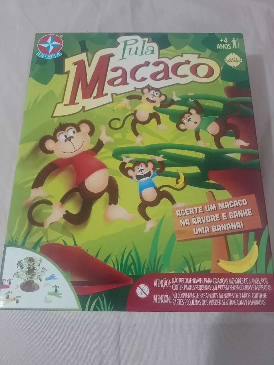 Jogo Pula Macaco da Estrela 