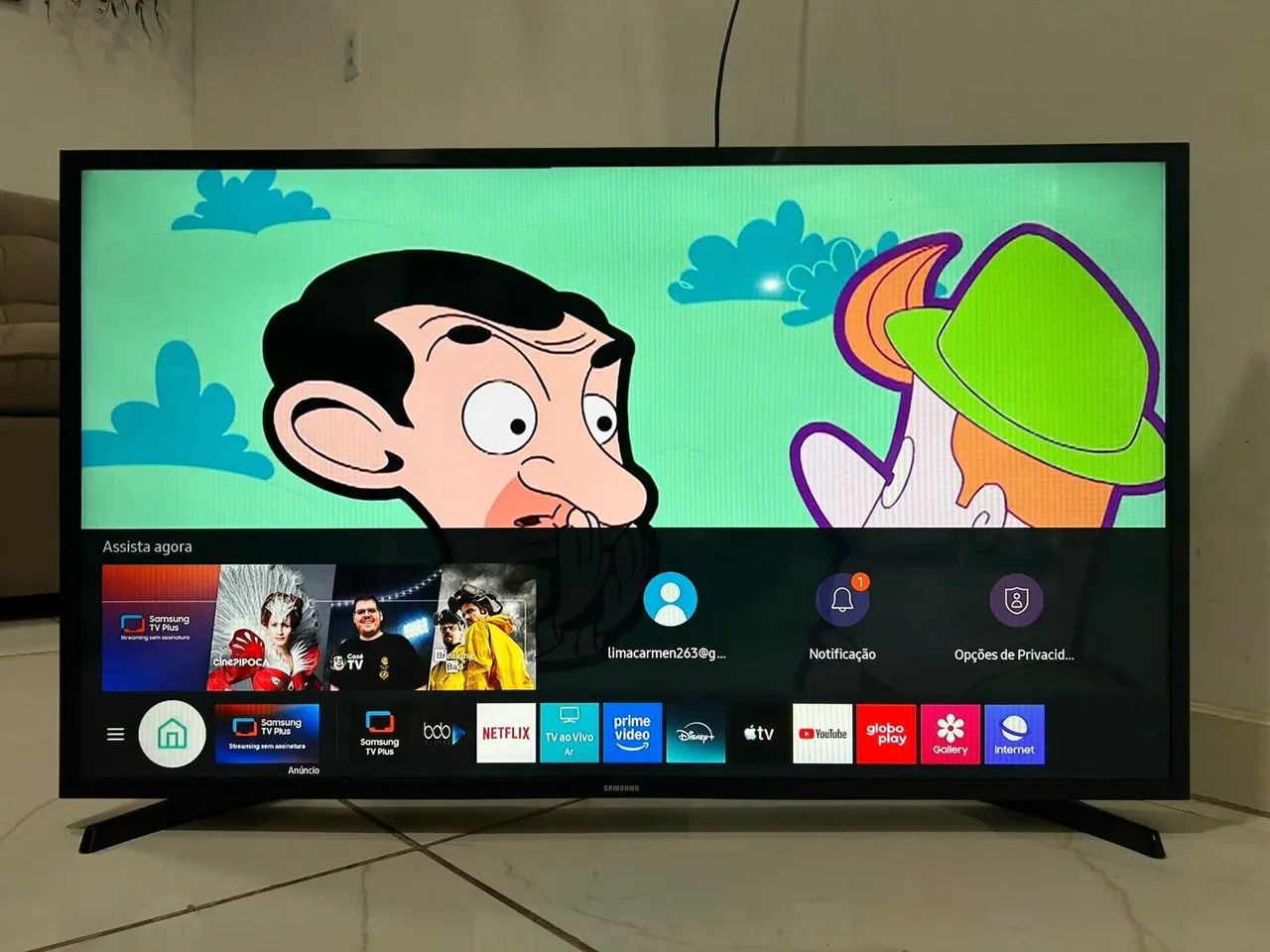 Tv 43 smart samsung TIZEN completa (entrego)