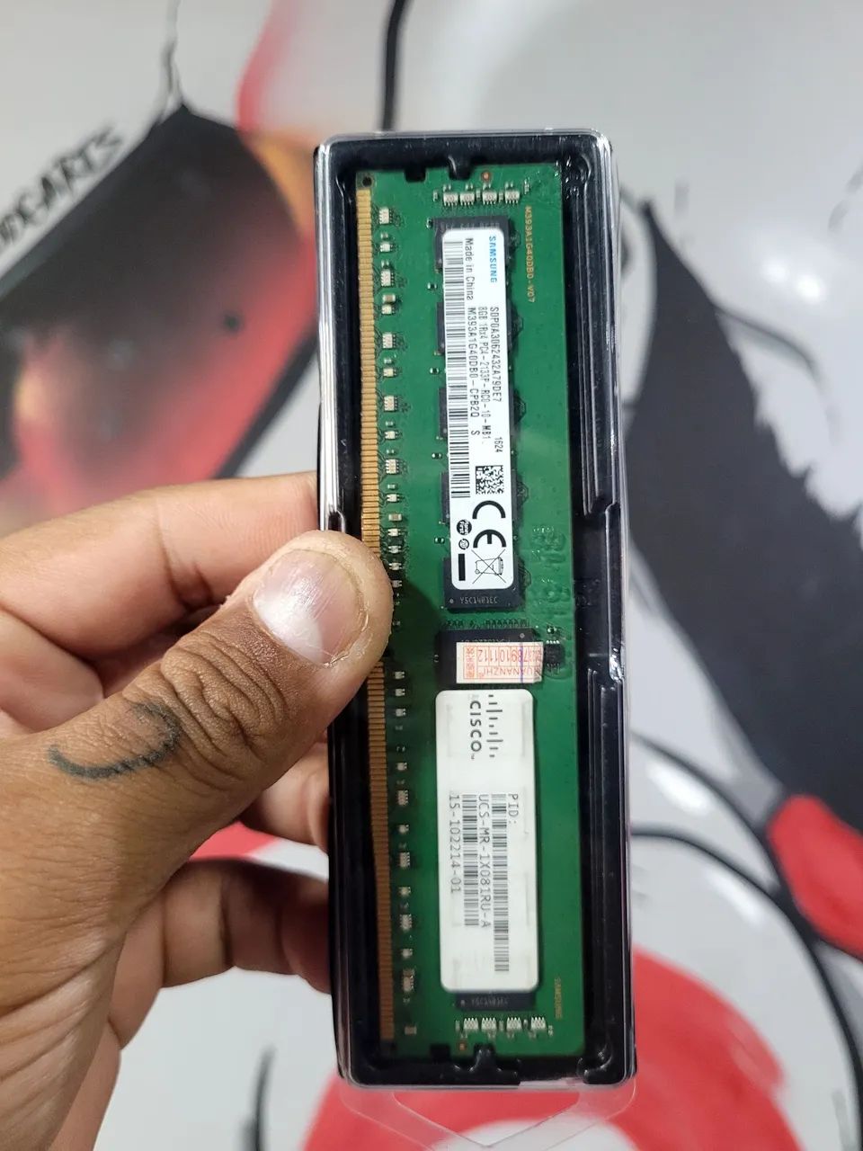 Memória Ram 8gb Ddr4 Ecc - Foto 3