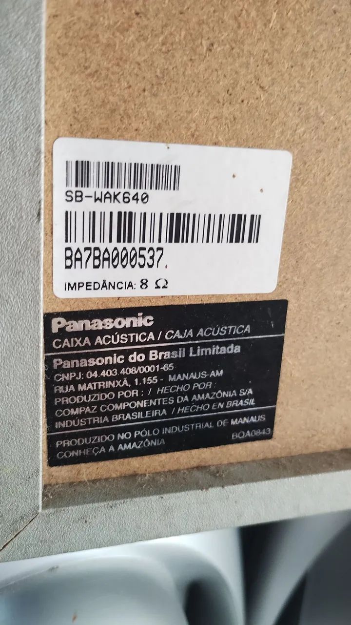 Caixa de som Panasonic as três caixas - Foto 4