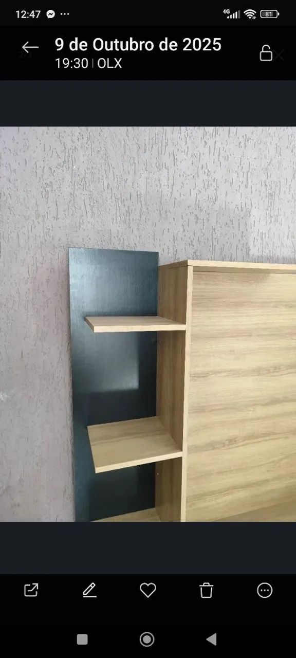 ESTANTE TV 55 POLEGADAS SEMI NOVA  - Foto 4