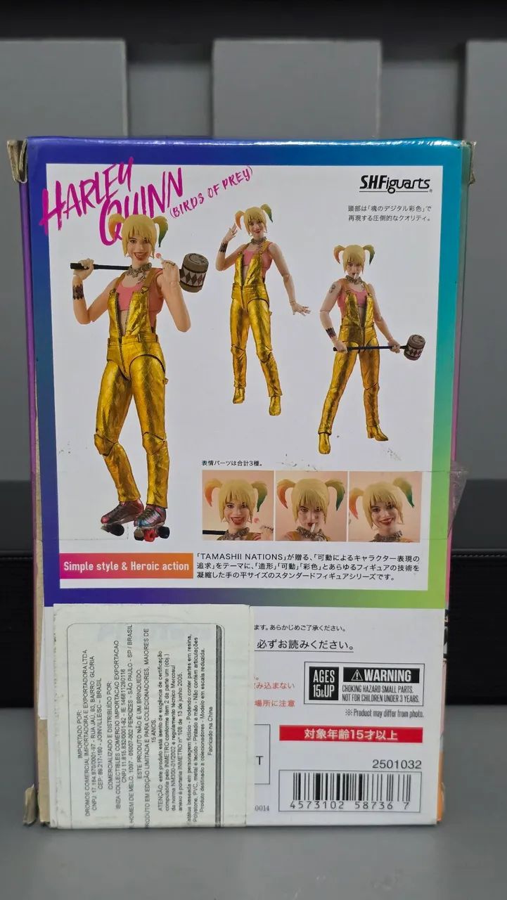 Boneca Harley Quinn - Birds Of Prey - S.h. Figuarts - Bandai - Foto 2