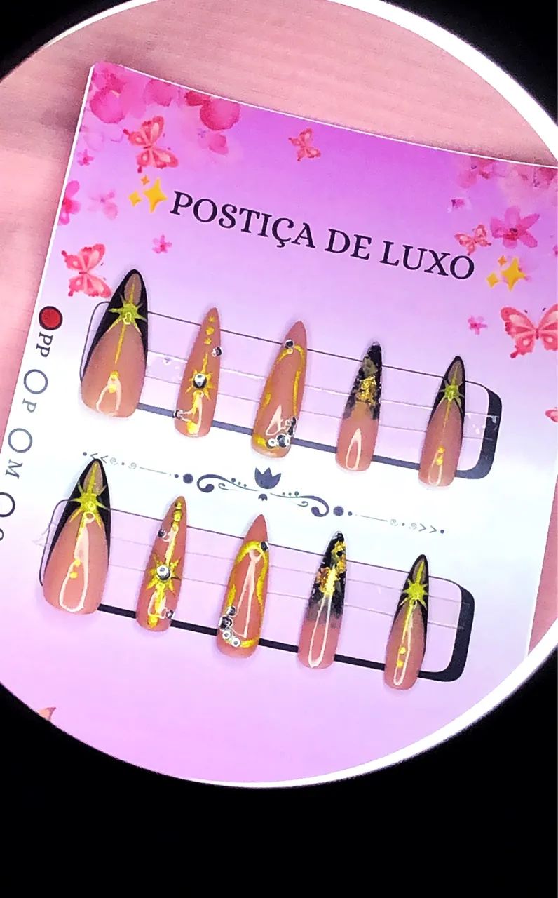 POSTIÇA DE LUXO ~ PRONTA ENTREGA