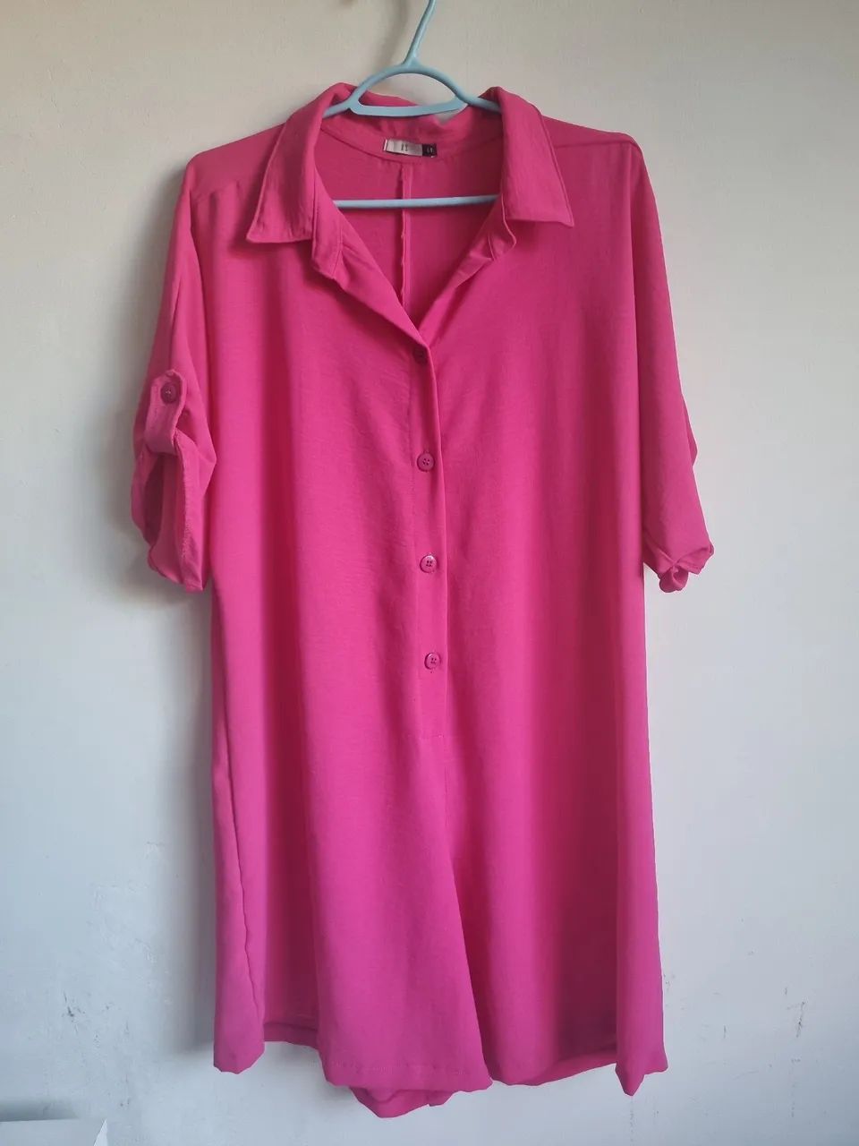 Macacão ROSA  TAMANHO G1 MARCA BS