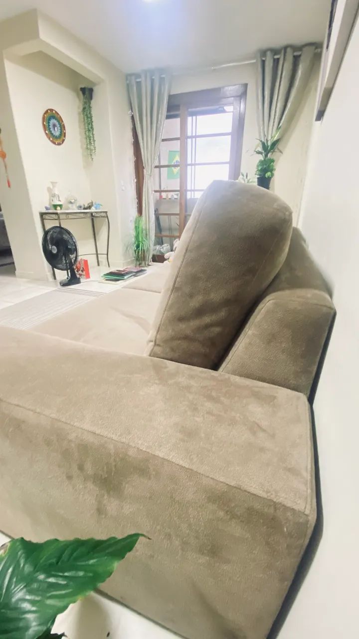 Lindo sofá de suede  - Foto 3