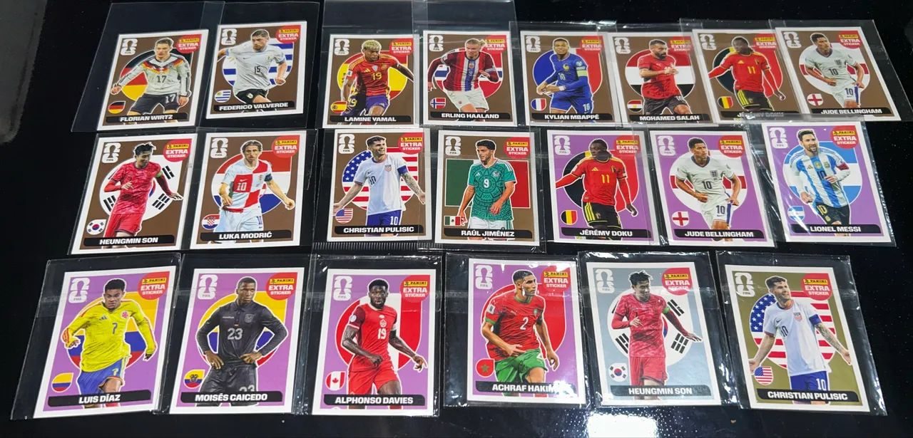 Figurinhas Legends 