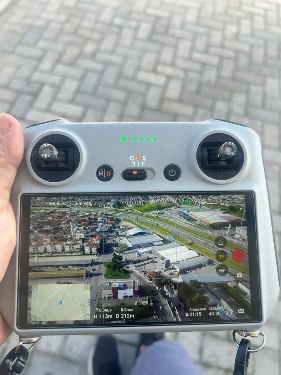 Drone dji mini 3 com tela  - Foto 2