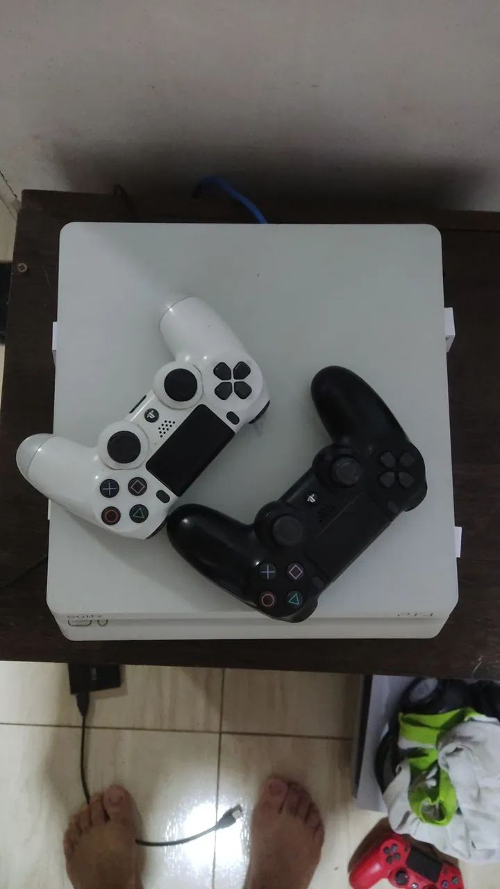 Ps4 branco 1 tera