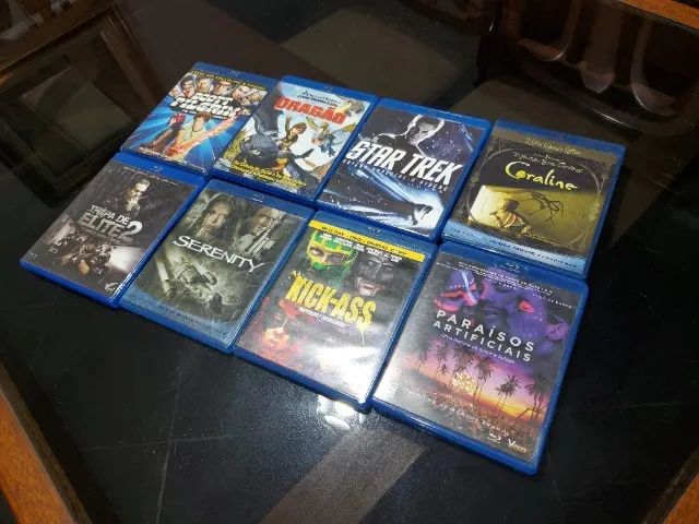 DVDs e Blu-rays originais