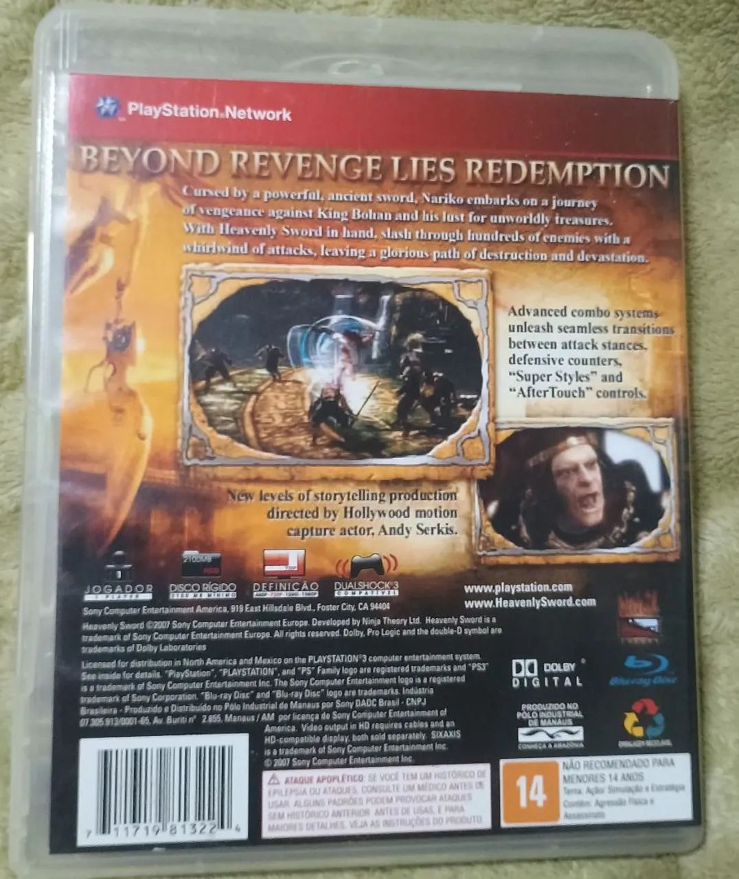 Jogo - Heavenly Sword - Ps3 - Foto 4