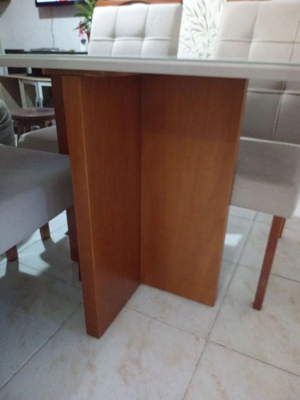Mesa de jantar 4 cadeiras  - Foto 5