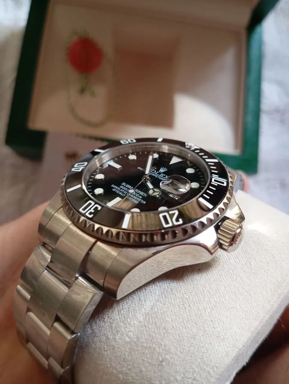 Relógio rolex submariner automático, linha Premium AAA  em aço 904L - Foto 3