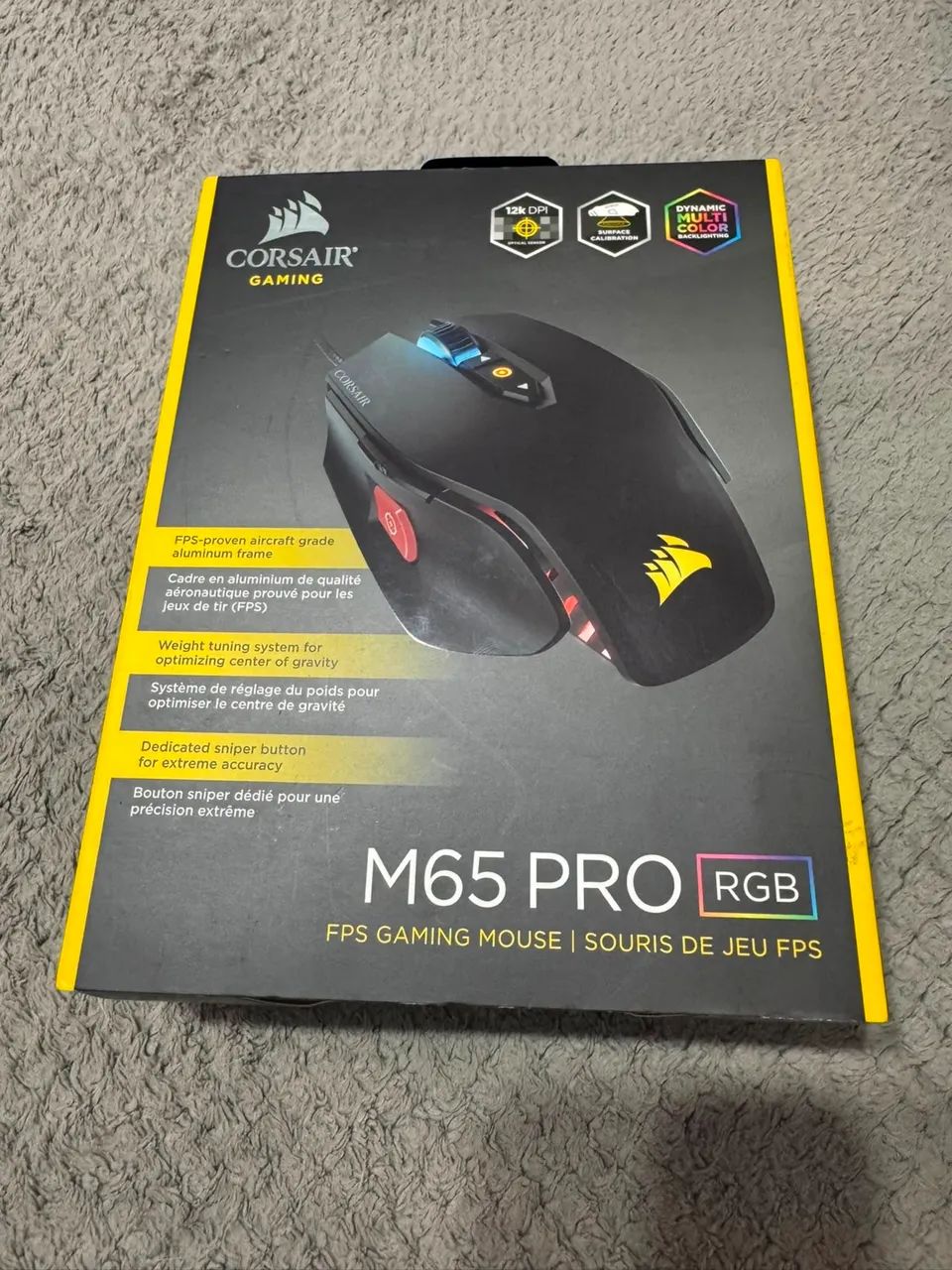 Mouse Corsair M65 Pro RGB pouco uso - Foto 3