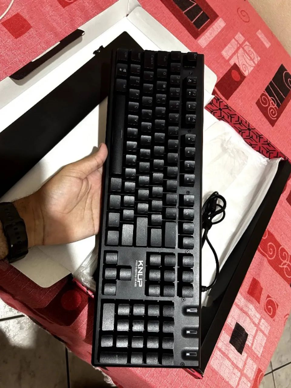 Teclado Mecânico - KNUP MADSET - Switch Red [NOVO] - Foto 4