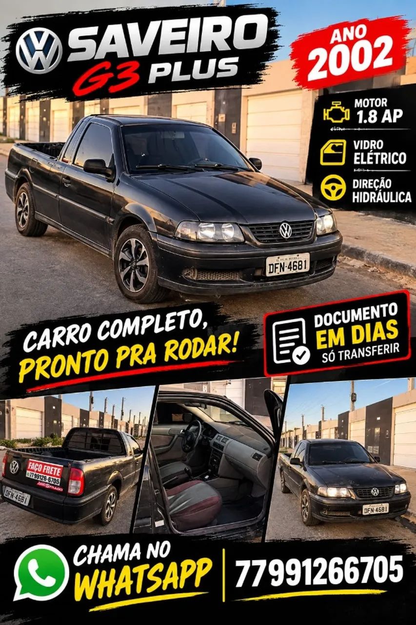 Volkswagen Saveiro Saveiro 1.8 Mi 2002